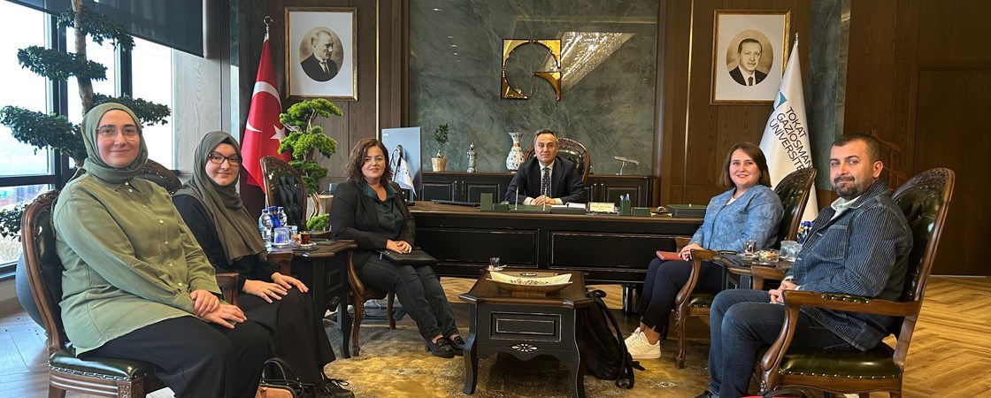 Information Visit to Our Rector Prof. Dr. Fatih YILMAZ Regarding THE Sustainability Impact Rankings